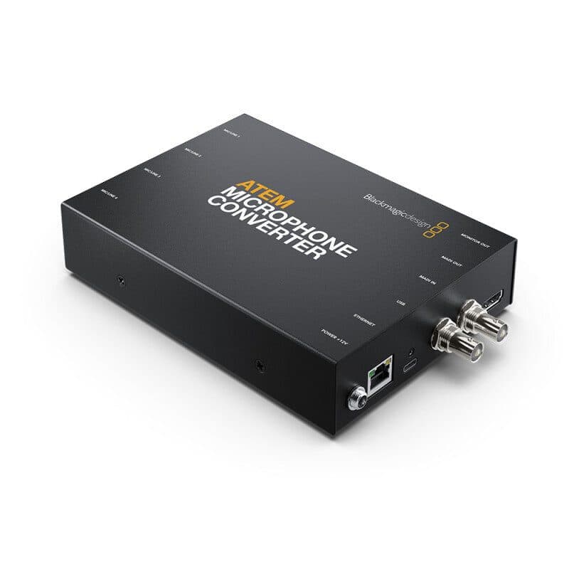 Convertitore microfonico ATEM 4 ingressi MADI - Blackmagic Design BLM-SWATEMTVSTDMC
