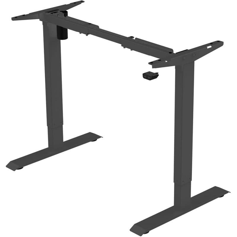 Scrivania elettrica regolabile in altezza nera Economy eAdjust-71121 - CELEXON CEL-1000012435