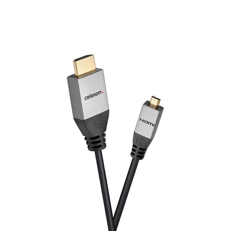 Cavo HDMI a micro HDMI 3m 4K Ethernet Professional Line - CELEXON CEL-1000015540