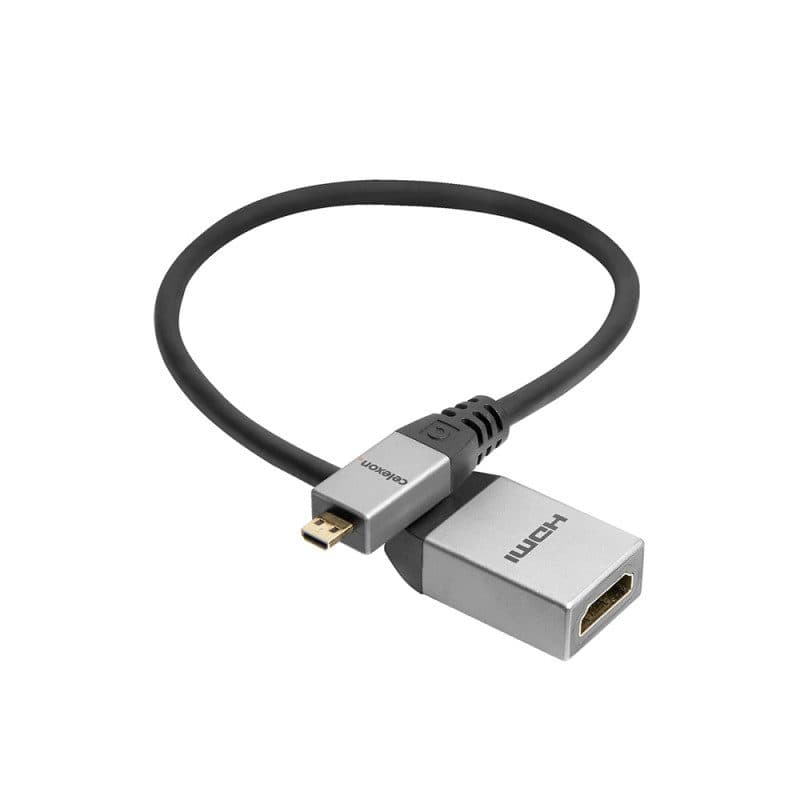 Adattatore micro HDMI a HDMI con Ethernet 4K - CELEXON CEL-1000015542