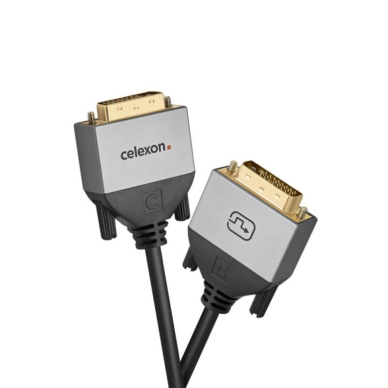 Cavo DVI-D Dual Link Professional Line 2560x1600p - Celexon CEL-1000015557
