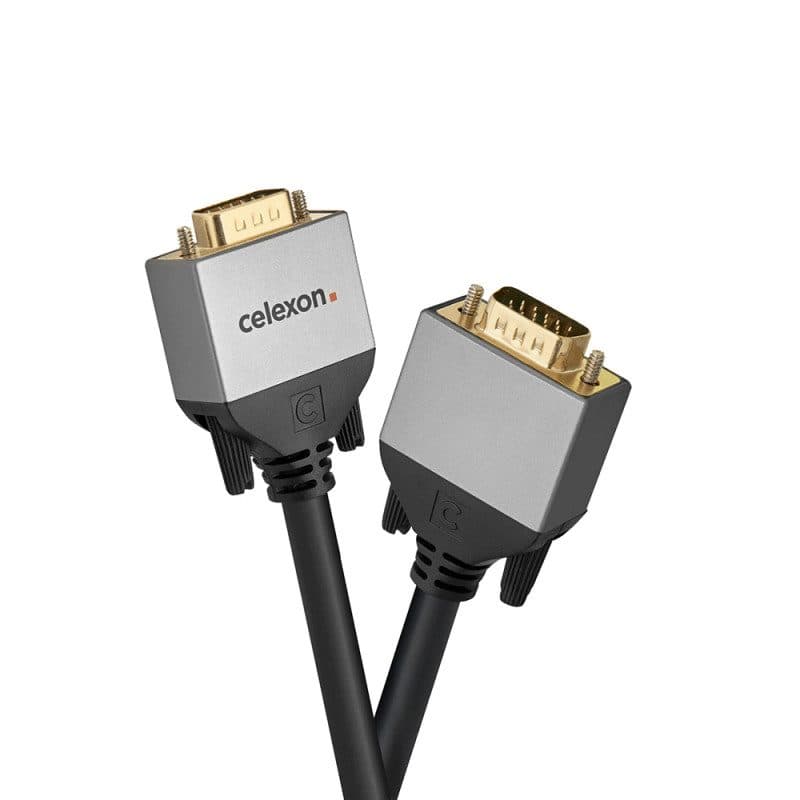 Cavo VGA D-Sub 15 pin 2m Professional tripla schermatura - Celexon CEL-1000015563