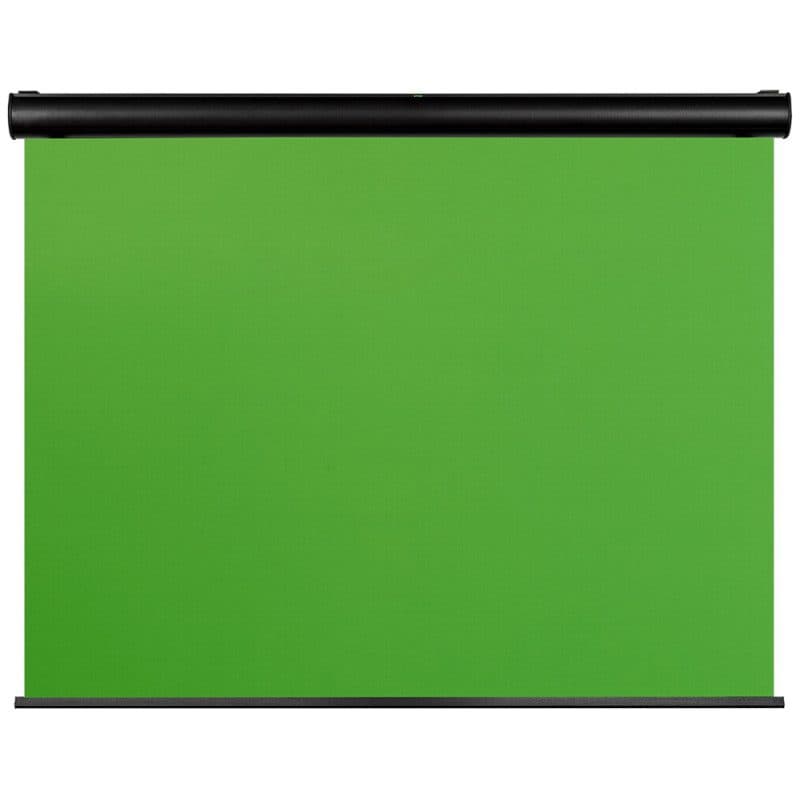 Motorised Chroma Key green PVC screen with Somfy motor - CELEXON CEL-1000017361