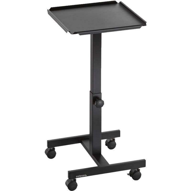 Tavolo mobile proiettore regolabile nero - CELEXON CEL-1090247