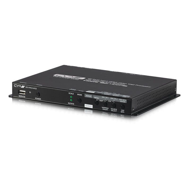 Processore video wall 2×1 rotazione warping 4K - CYP DS-VWC2-4K22