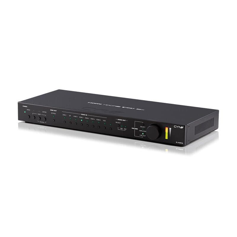 Switcher presentazione 8x2 4K scaler HDMI HDBaseT VGA - CYP EL-8300VA