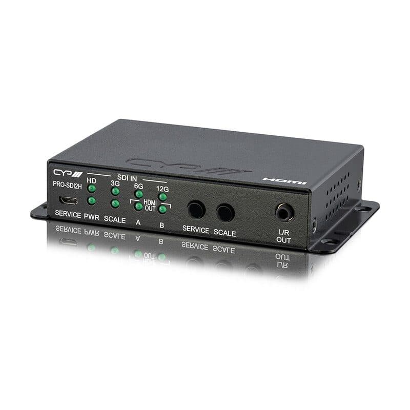 Convertitore SDI HDMI 4K 12G loop-through - CYP PRO-SDI2H