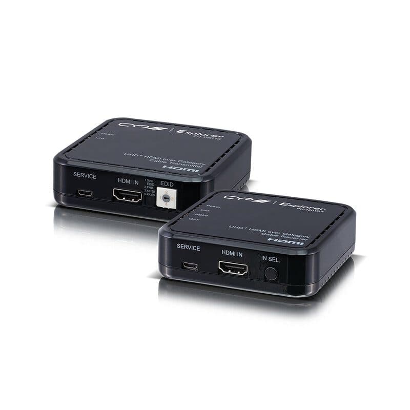 Kit estensione HDMI 4K 60 Hz PoC Cat6a/7 60m TX/RX - CYP CYP-PU-1201-KIT