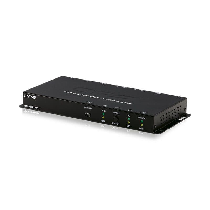 Ricevitore HDBaseT2 4K 60 4:4:4 HDR AVLC PoH 100m - CYP CYP-PUV-2100RX-AVLC