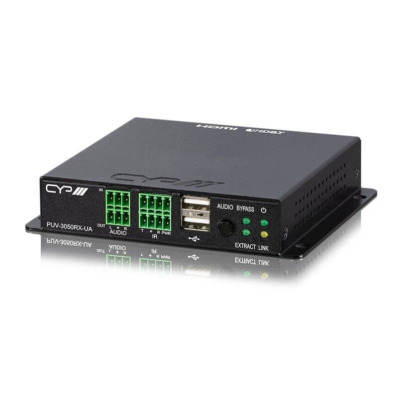 Ricevitore HDBaseT 3.0 HDMI 4K USB IR RS-232 40m - CYP PUV-3050RX-UA