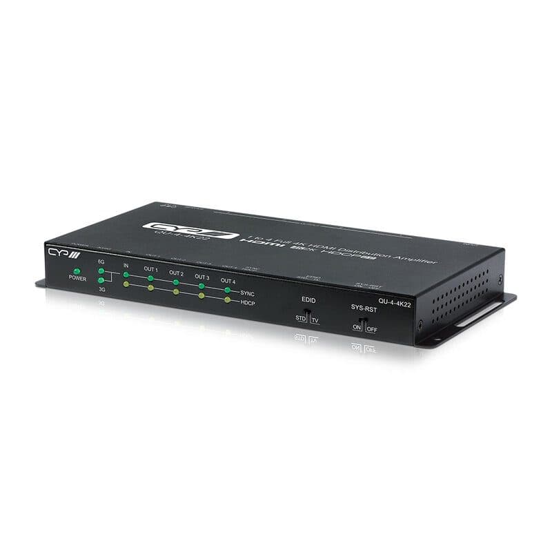 Splitter HDMI 1x4 4K HDR 18Gbps - CYP CYP-QU-4-4K22