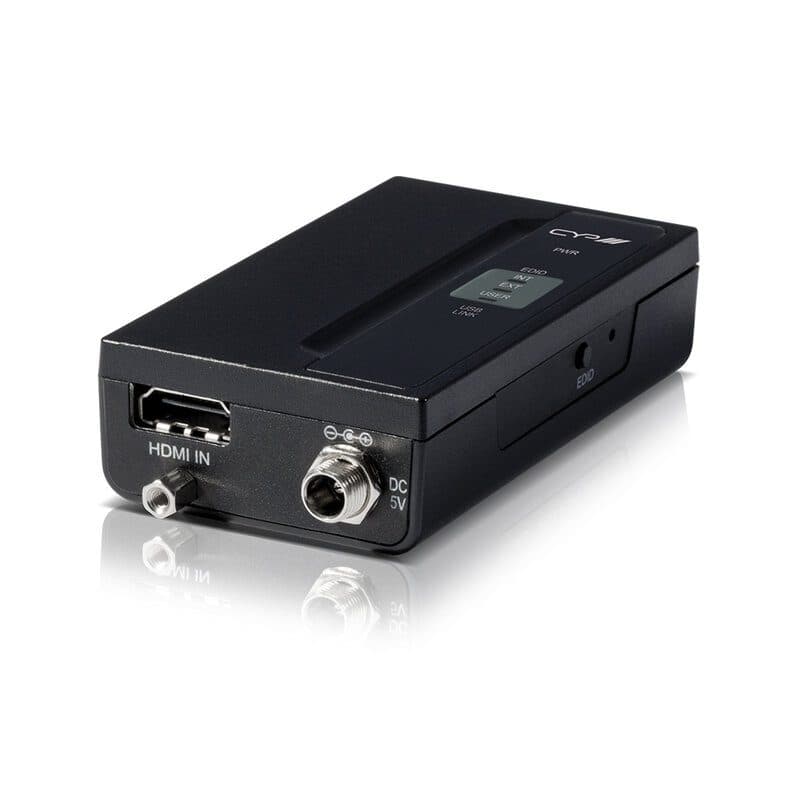 Repeater HDMI 4K 18Gbps estensione +5m EDID - CYP CYP-RE-101-4K22
