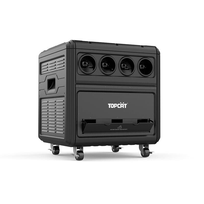 Macchina bolle e fumo 4 ugelli IP54 DMX - DJPOWER DJP-HW-IP4