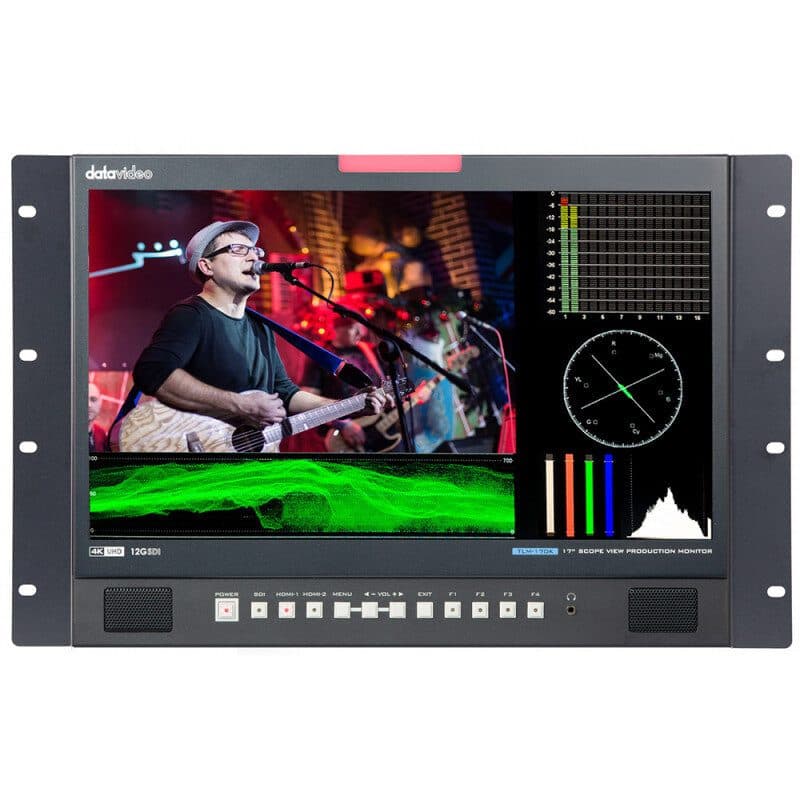 Monitor 17" 4K IPS rack 7U 12G-SDI - DATAVIDEO DTV-2100-0161