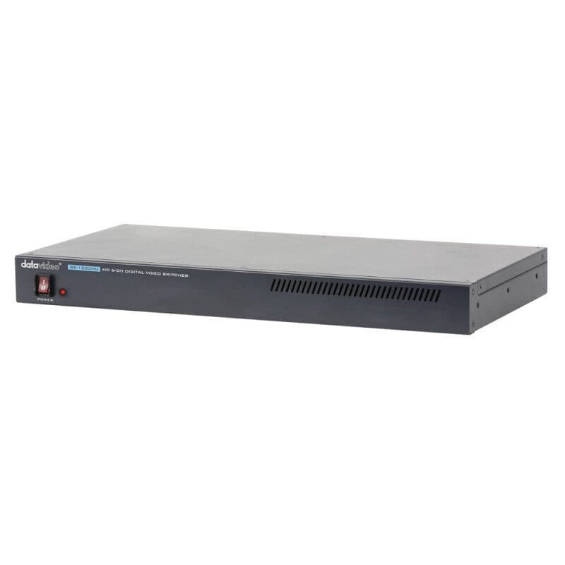 Video switcher SE-1200MU 6 HD inputs 4 HDMI SDI outputs - Datavideo DTV-2200-1200