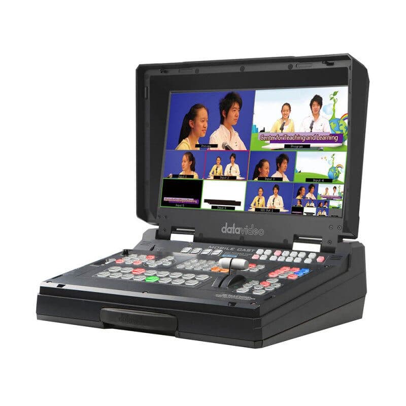 Portable Full HD H.264 streaming video switcher 17,3" monitor - DATAVIDEO DTV-2200-2016