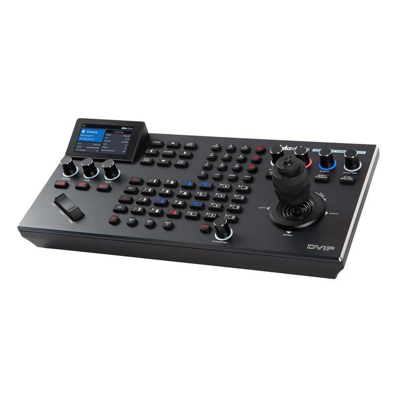 Controller PTZ multicamera 1000 telecamere PoE LCD 4K - Datavideo DTV-2205-1810