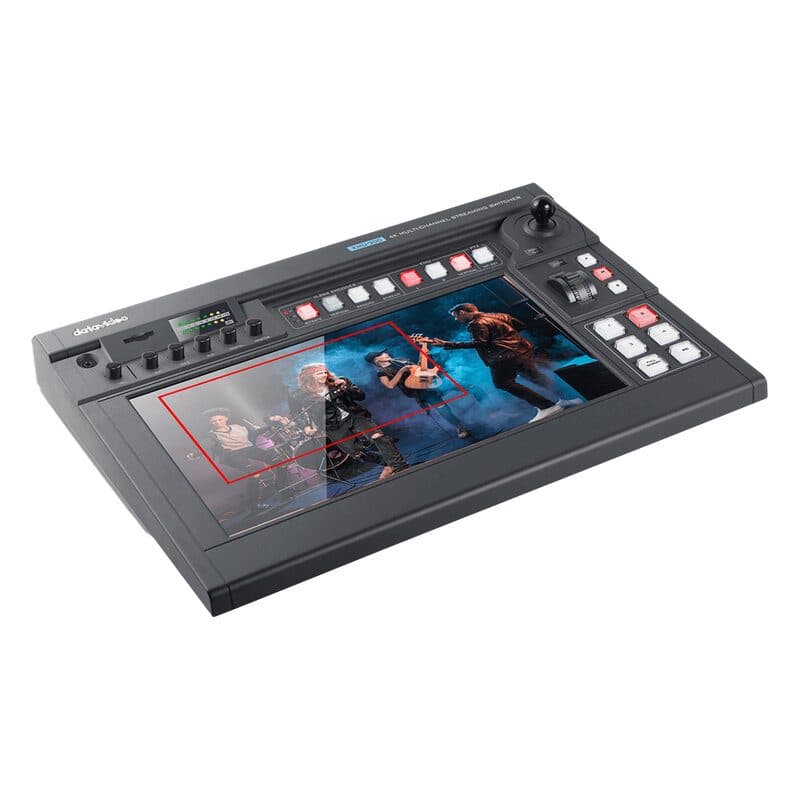 Switcher 4K multicanale touch 14" 4 uscite 1080p PTZ - DATAVIDEO KMU-300 DTV-4000-1300