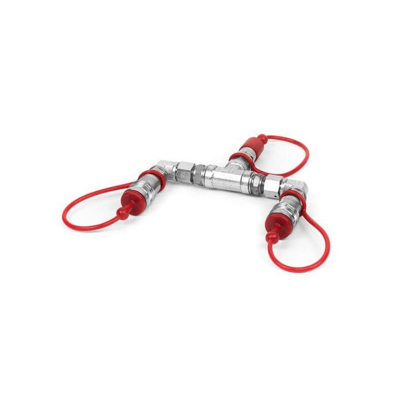 Splitter CO2 attacco rapido da 2 jet a 1 bombola - THE CONFETTI MAKER EFX-1112
