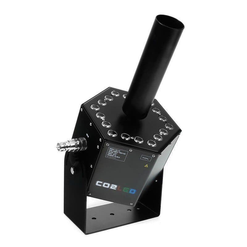 Jet CO2 LED RGB 18 LED 6 canali DMX fino a 10m - The Confetti Maker EFX-1140