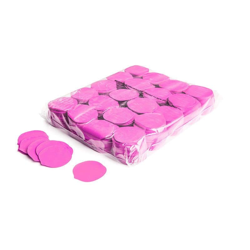 Coriandoli a caduta lenta petalo Ø55 mm rosa - THE CONFETTI MAKER EFX-CON05PK