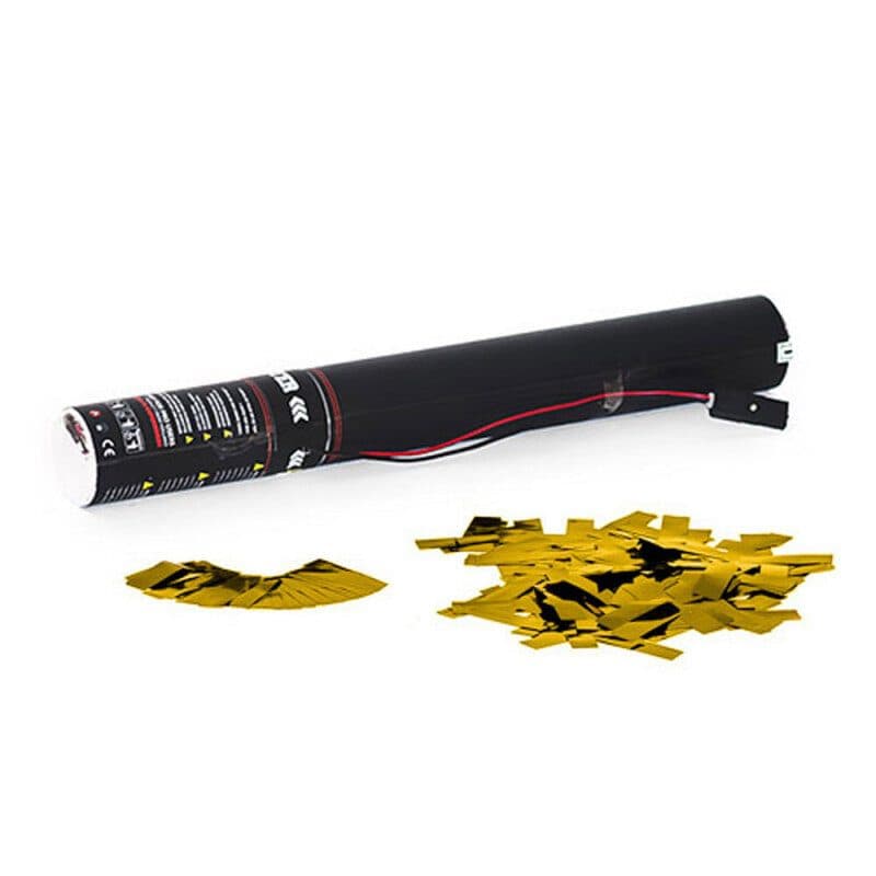 Tubo elettrico 50cm coriandoli metallizzati oro - THE CONFETTI MAKER EFX-EC03GLM