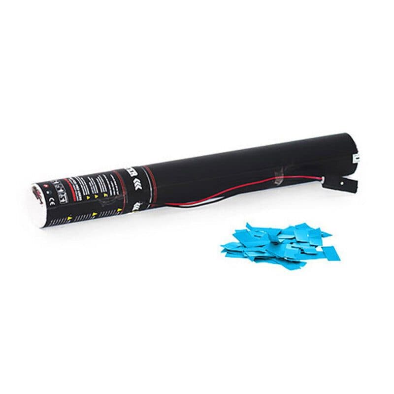 Cannone elettrico coriandoli carta azzurra 50cm - THE CONFETTI MAKER EFX-ECC01LB