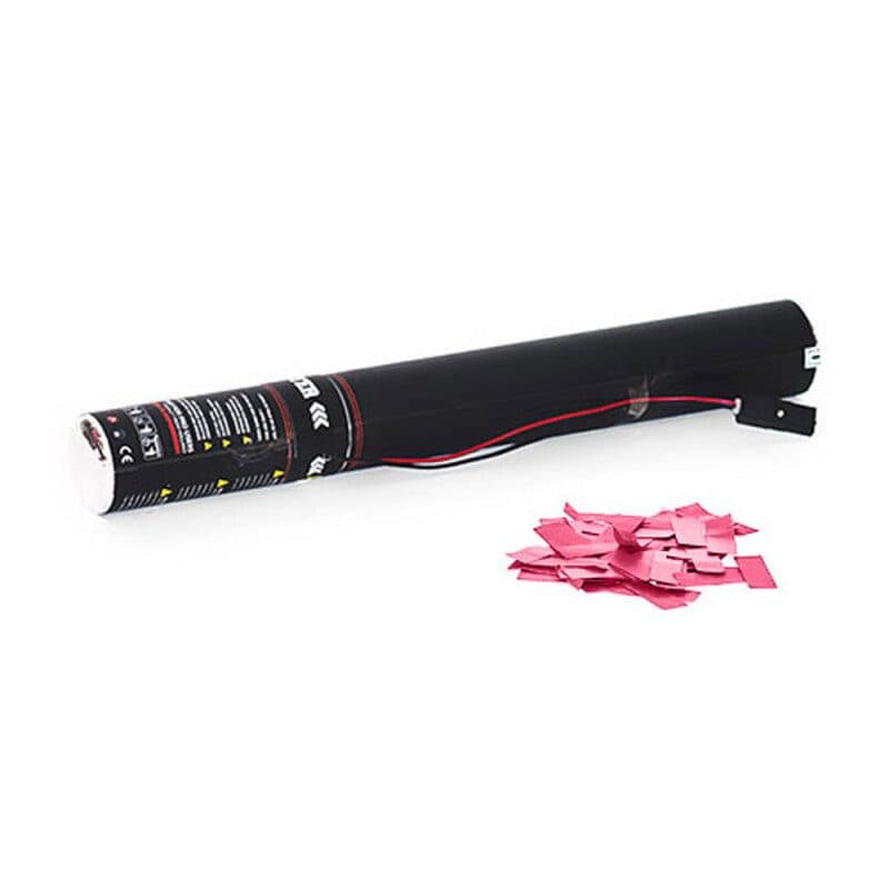 Cannone elettrico 50 cm coriandoli carta rosa - The Confetti Maker EFX-ECC01PK