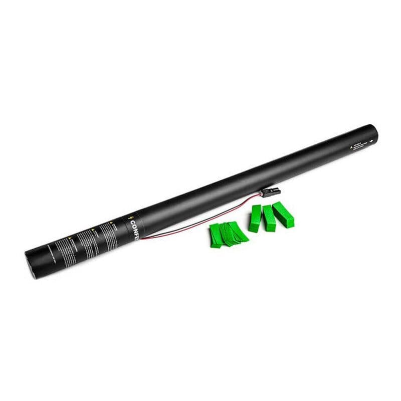 Electric confetti cannon 80 cm light green - THE CONFETTI MAKER EFX-ECC04LG