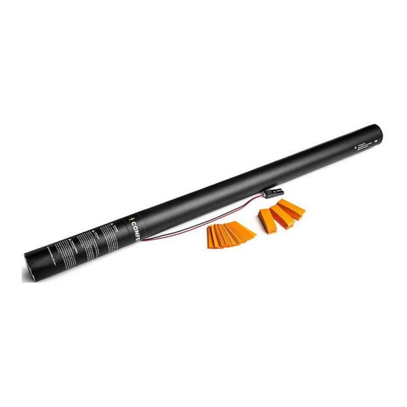 Electric confetti cannon 80 cm orange - THE CONFETTI MAKER EFX-ECC04OR