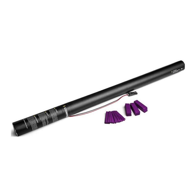 Electric confetti cannon 80 cm purple - THE CONFETTI MAKER EFX-ECC04PR