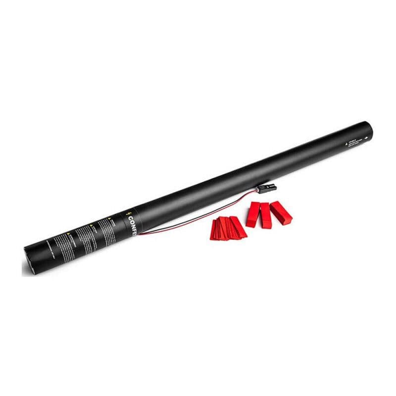 Electric confetti cannon 80 cm red - THE CONFETTI MAKER EFX-ECC04RD