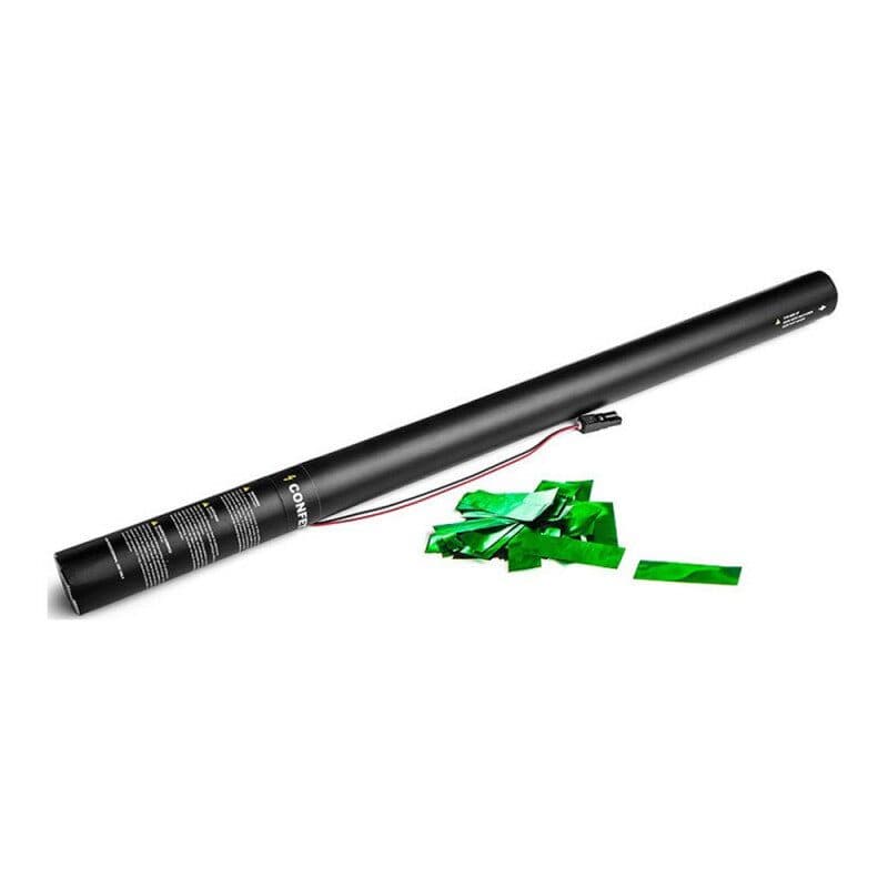 Tubo elettrico 80cm coriandoli metallizzati verde - THE CONFETTI MAKER EFX-ECC06DG