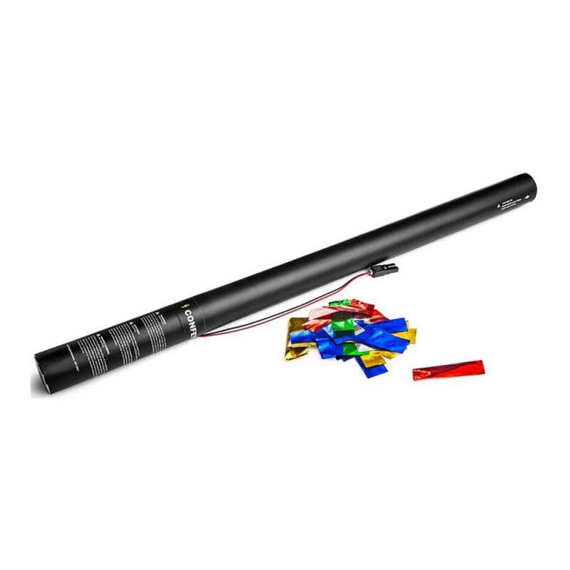 Tubo elettrico 80cm coriandoli metallizzati multicolore - THE CONFETTI MAKER EFX-ECC06MC