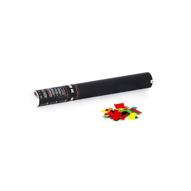 Manual confetti cannon 28cm multicolour - THE CONFETTI MAKER EFX-HC01MC