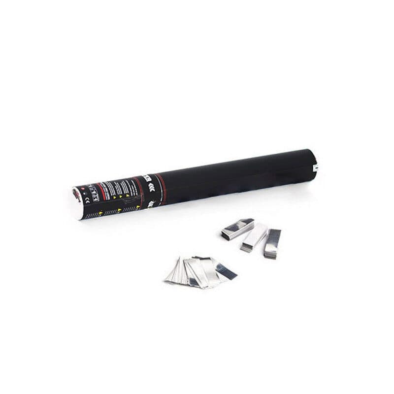 Manual 28cm white/silver confetti cannon - THE CONFETTI MAKER EFX-HC01WSM