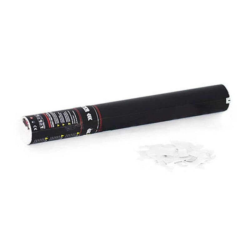 Cannone coriandoli manuale 50cm bianco - THE CONFETTI MAKER EFX-HC03WH