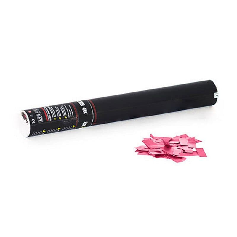 Cannone coriandoli manuale 50 cm rosa carta - THE CONFETTI MAKER EFX-HCC04PK