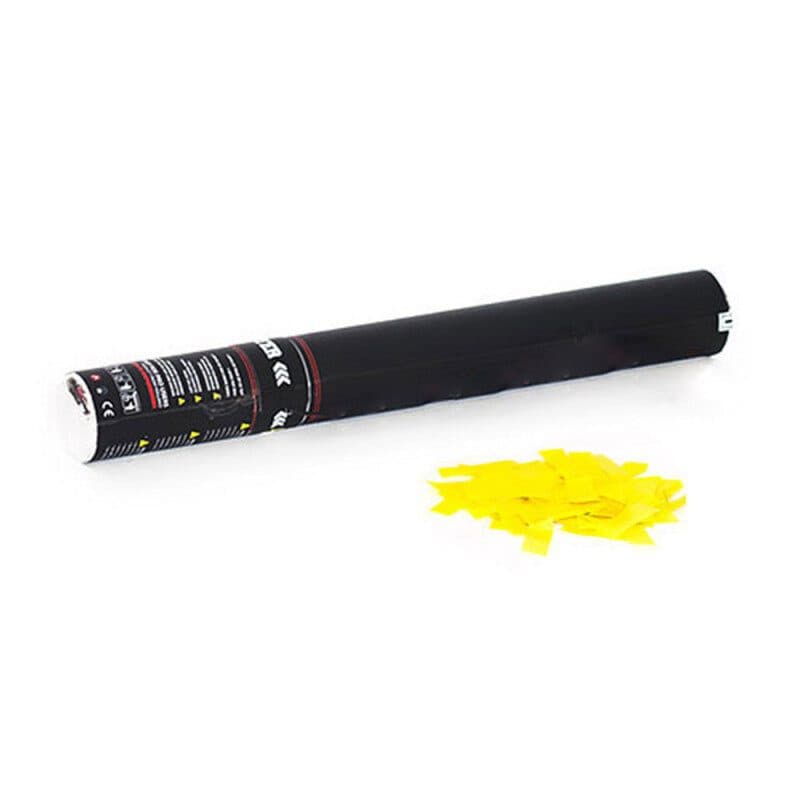 Cannone coriandoli manuale 50 cm giallo carta - THE CONFETTI MAKER EFX-HCC04YL