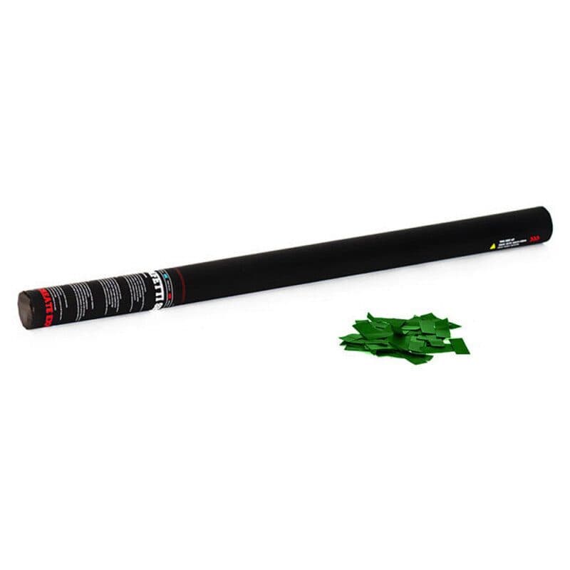 Manual confetti cannon 80 cm dark green - The Confetti Maker EFX-HCC07DG
