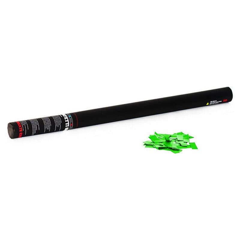 Manual confetti cannon 80 cm light green - The Confetti Maker EFX-HCC07LG