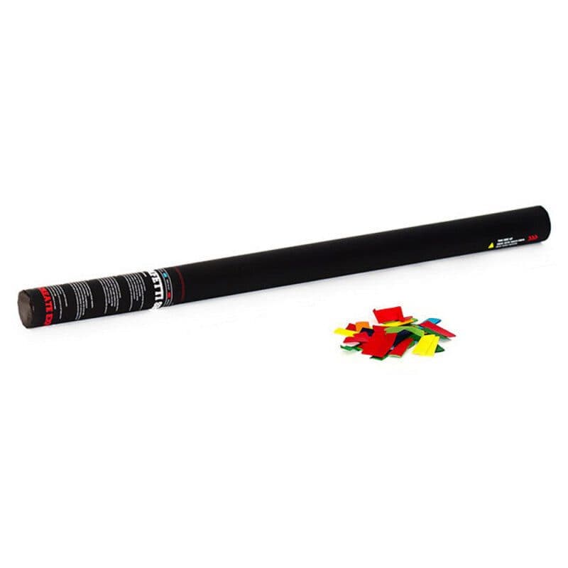 Manual confetti cannon 80cm multicolour - THE CONFETTI MAKER EFX-HCC07MC