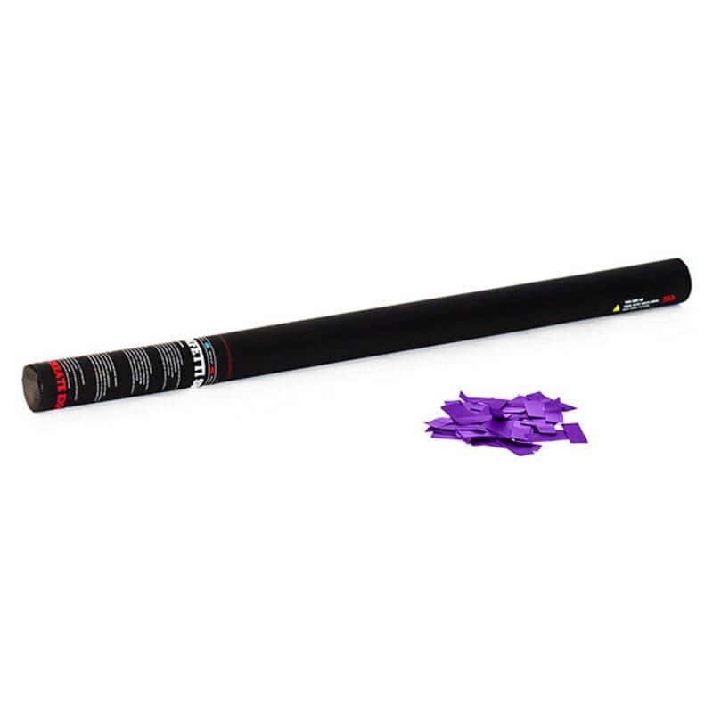 Manual confetti cannon 80 cm purple - The Confetti Maker EFX-HCC07PR