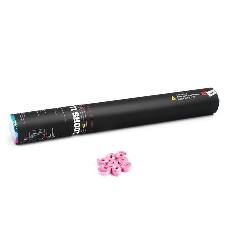 Cannone manuale stelle filanti 50 cm rosa - THE CONFETTI MAKER EFX-HSC03PK