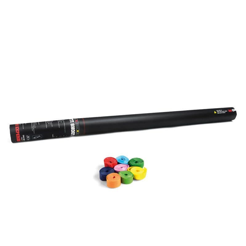 Cannone manuale 80 cm stelle filanti multicolor - THE CONFETTI MAKER EFX-HSC04MC