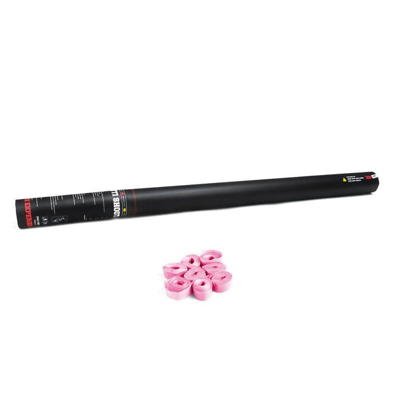 Cannone stelle filanti manuale 80cm rosa - THE CONFETTI MAKER EFX-HSC04PK