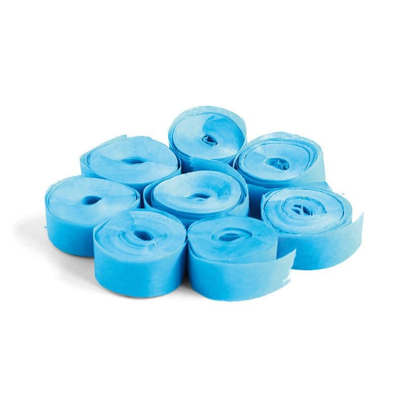 Stelle filanti 5m x 0,85 cm azzurro carta ignifuga - THE CONFETTI MAKER EFX-STR01LB
