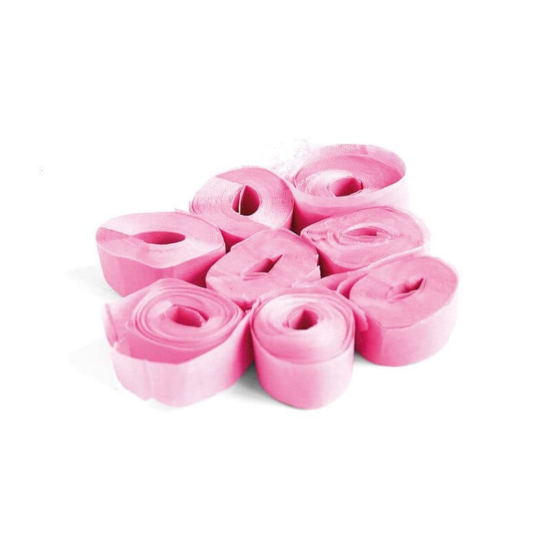 Stelle filanti 5m x 0,85 cm rosa carta ignifuga - THE CONFETTI MAKER EFX-STR01PK