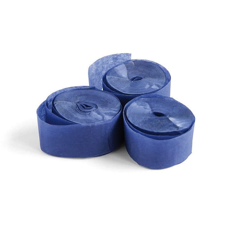 Stelle filanti blu scuro 10m x 1,5cm - THE CONFETTI MAKER EFX-STR02DB