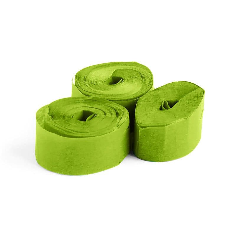 Stelle filanti verde chiaro 10m x 1,5cm - THE CONFETTI MAKER EFX-STR02LG